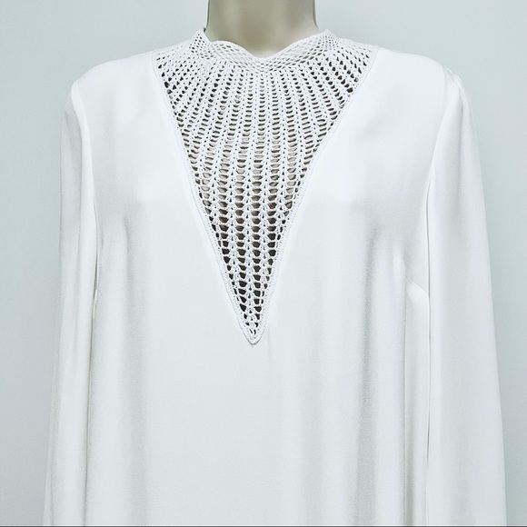 NWOT A.L.C. Long Sleeved Dress Triangle Panel Sz 2 - Picture 6 of 12